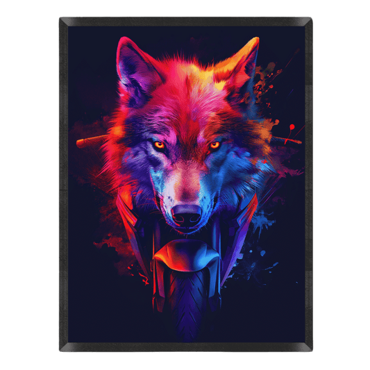Neon Wolf Rider