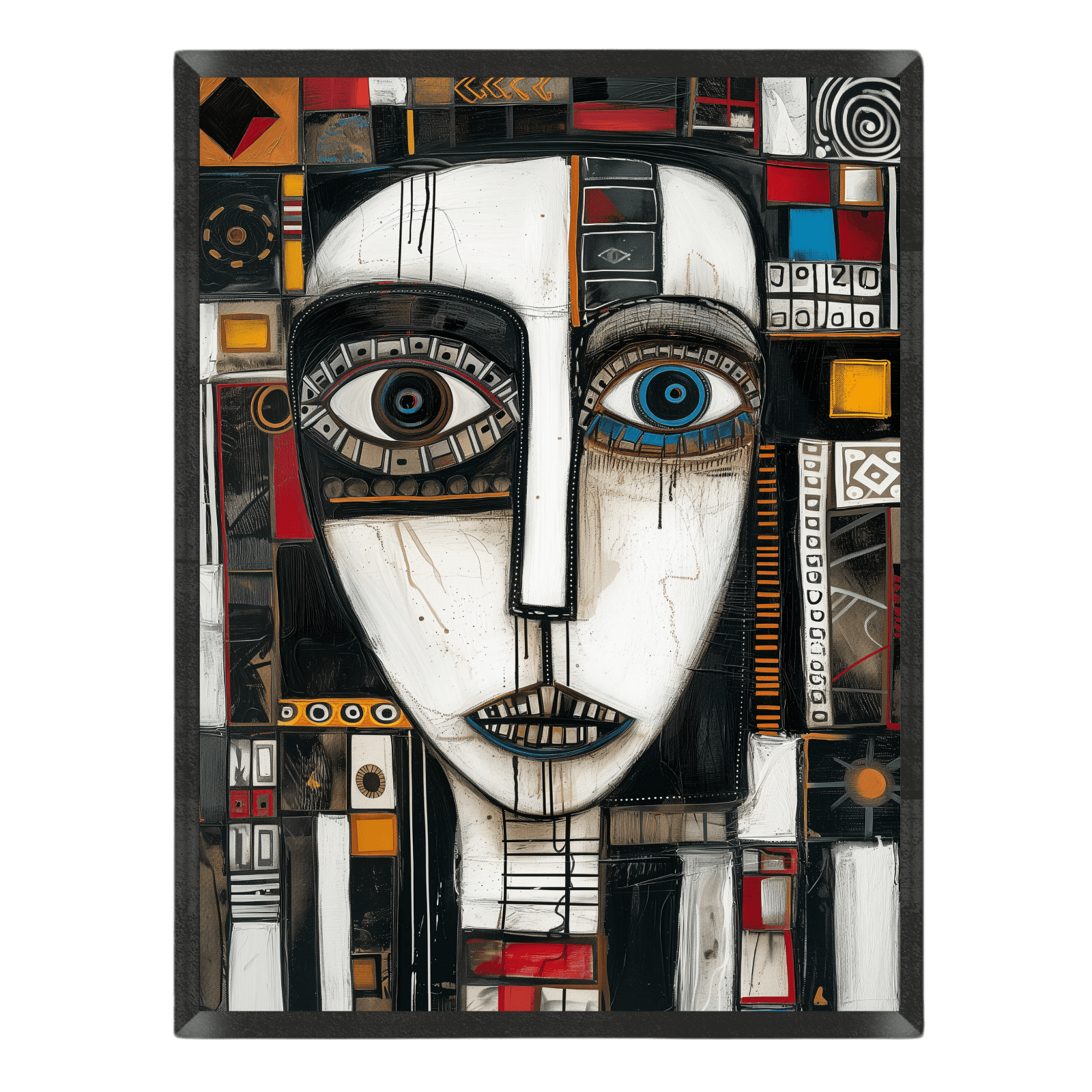 Geometric Abstract Face