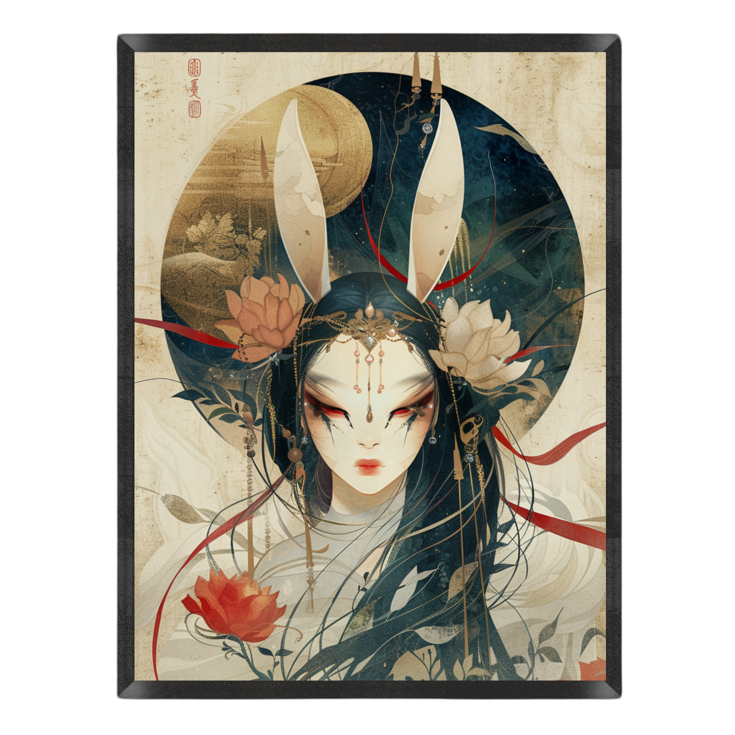 Mystic Lunar Goddess Poster