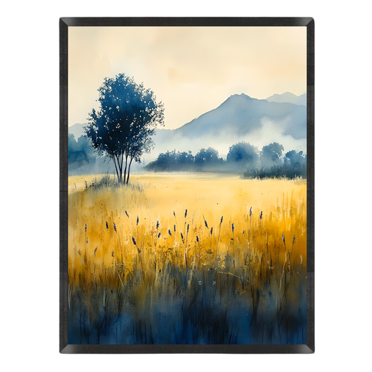 Tranquil Countryside View Poster