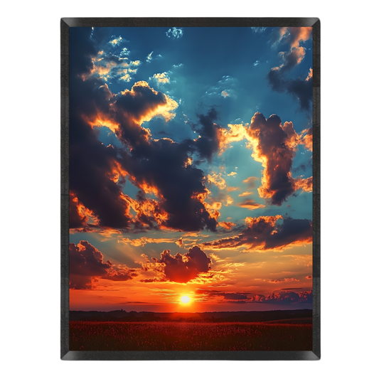 Dramatic Sunset Sky Poster
