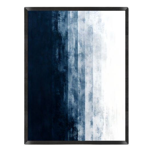 Indigo Abstract Gradient Poster