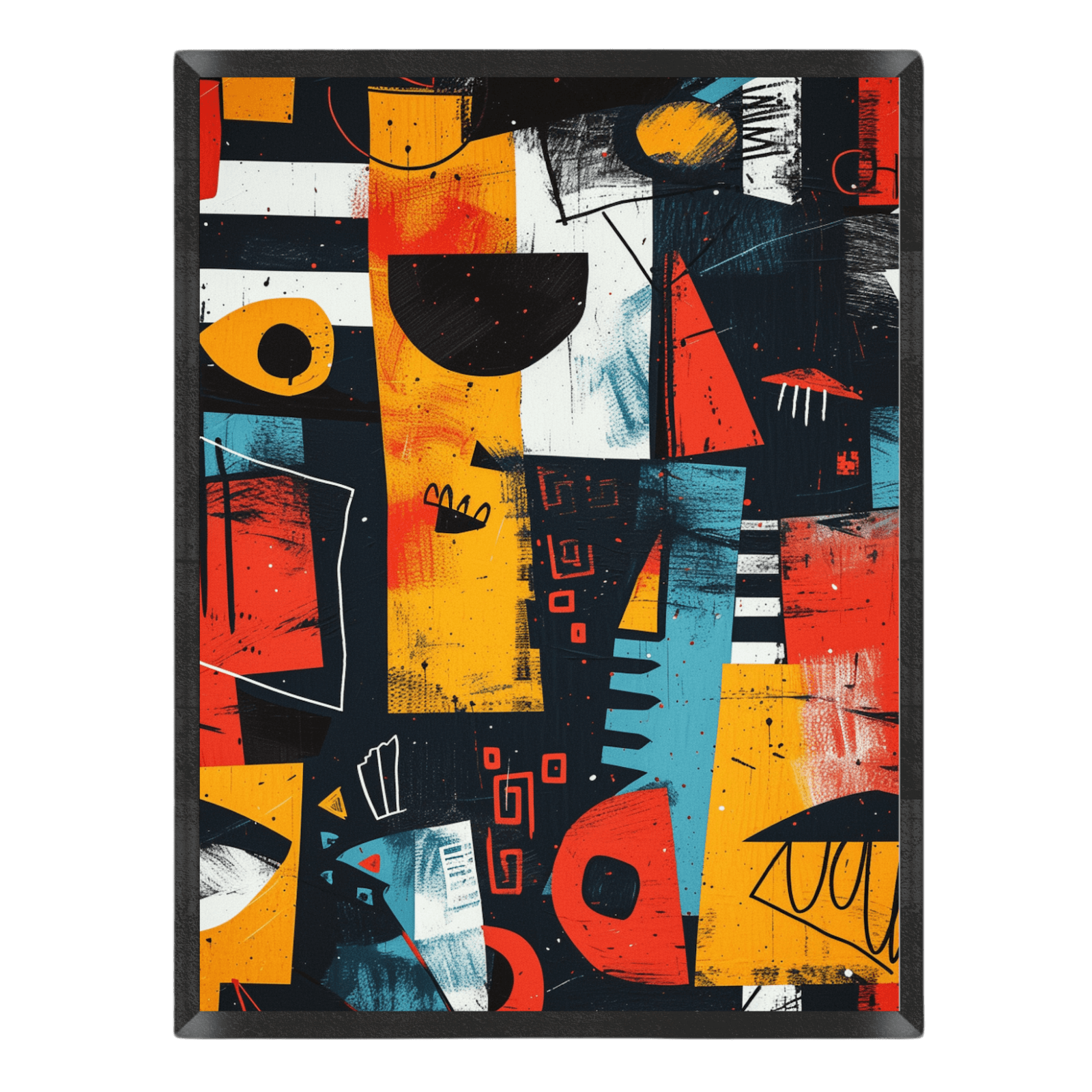 Retro Geometry Abstract