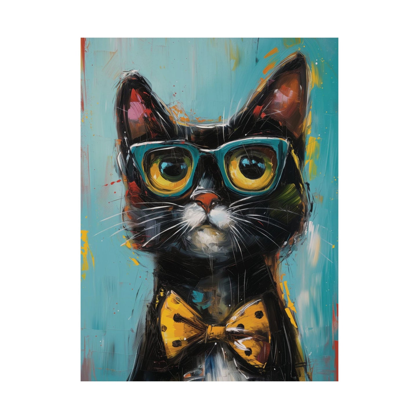 Gentlecat Printed Poster