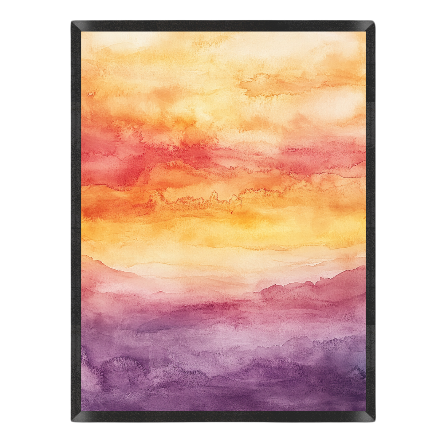 Golden Hour Horizon Poster