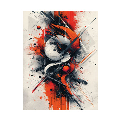 Abstract Energy Burst Poster