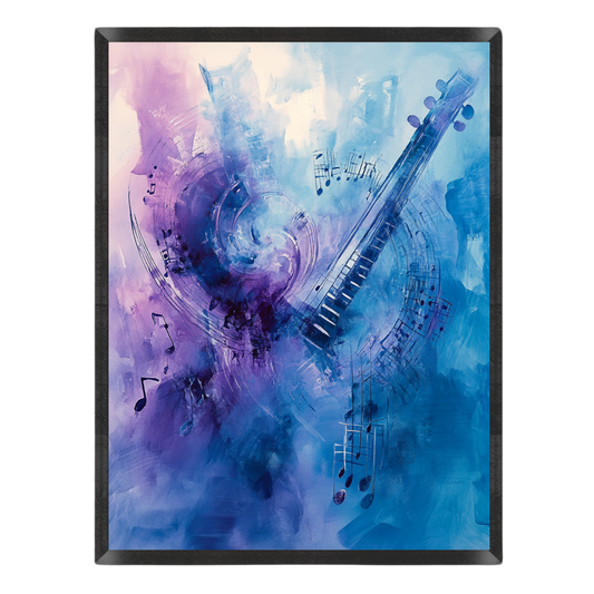 266: Vibrant Jazz Instrument Poster