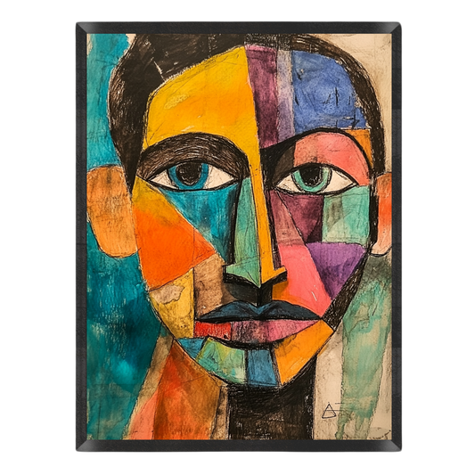 Avante Garde Portraiture Wall Art Poster