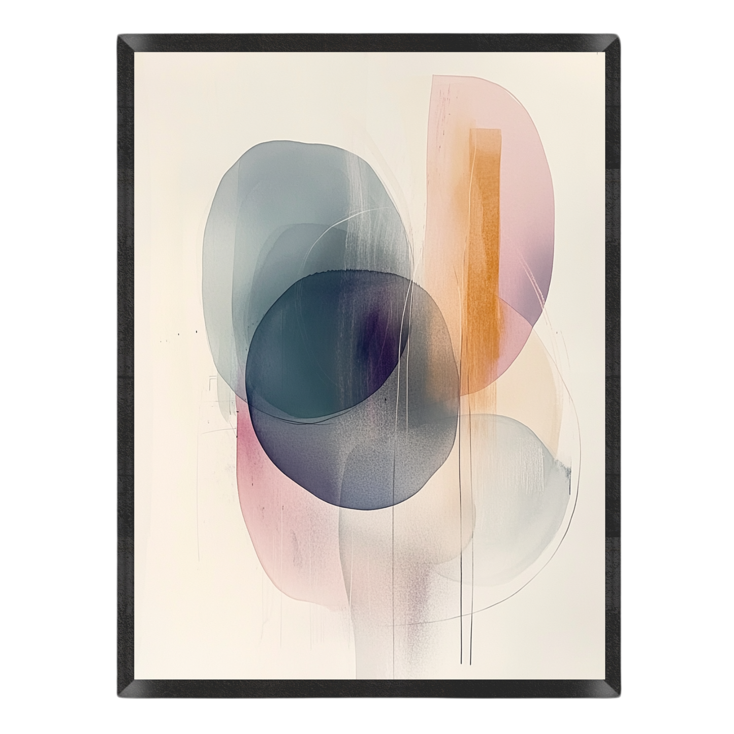 Ethereal Layered Abstract Poster
