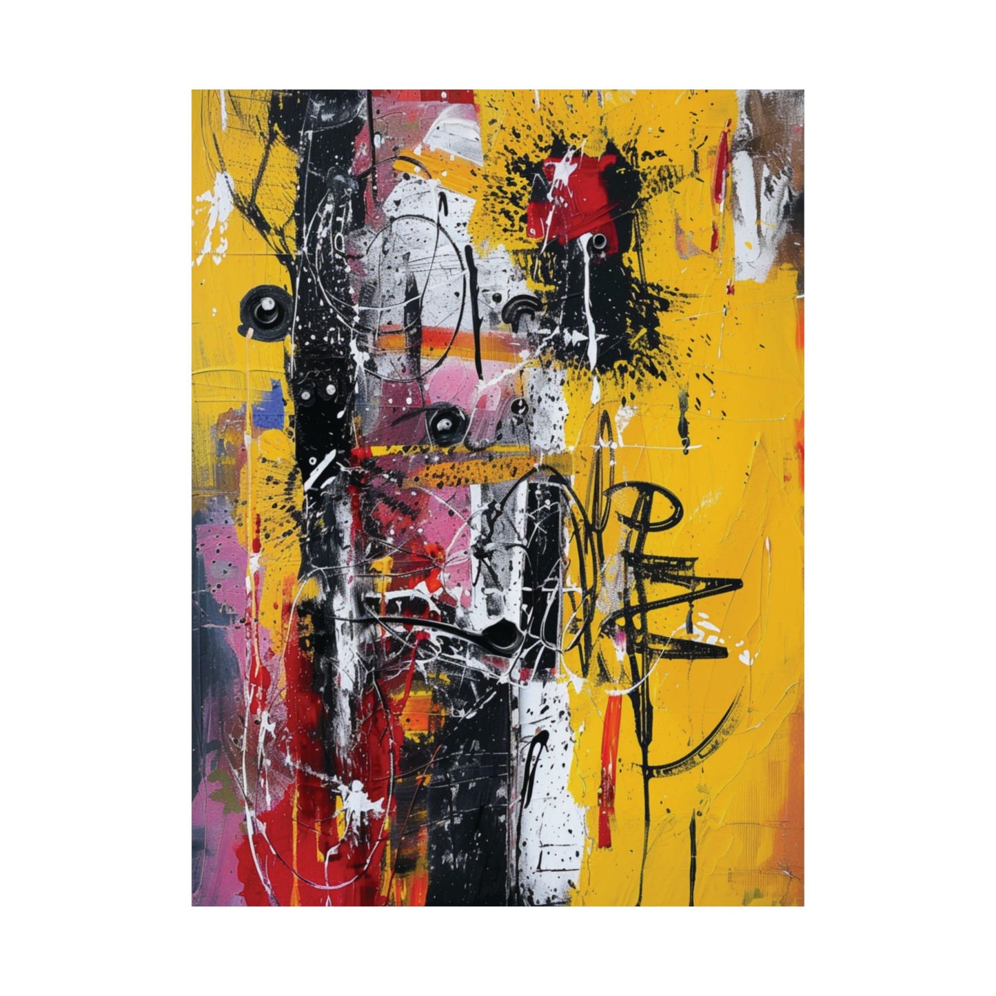 Urban Chaos Printed Poster
