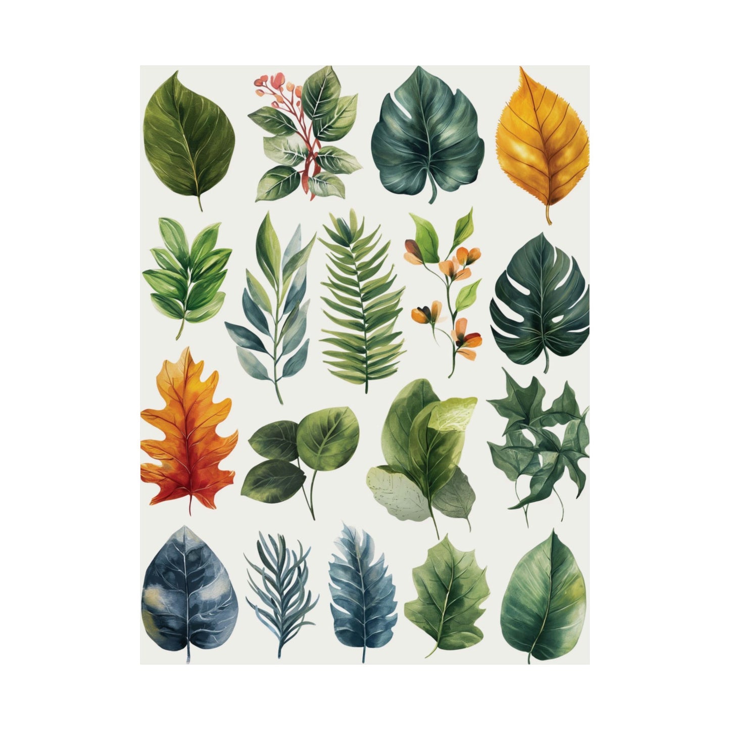 Verdant Collection Printed Poster