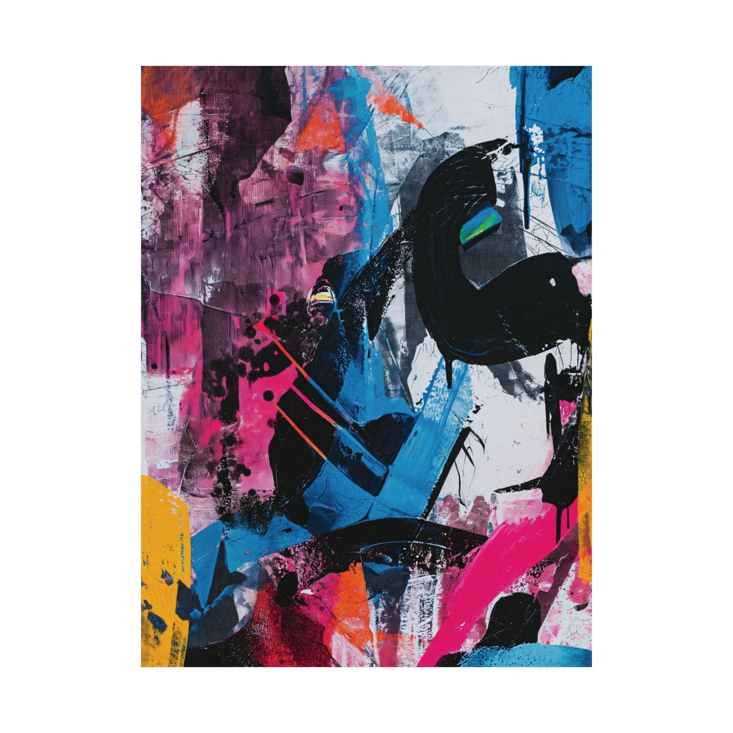 Chromatic Pulse Printed Poster