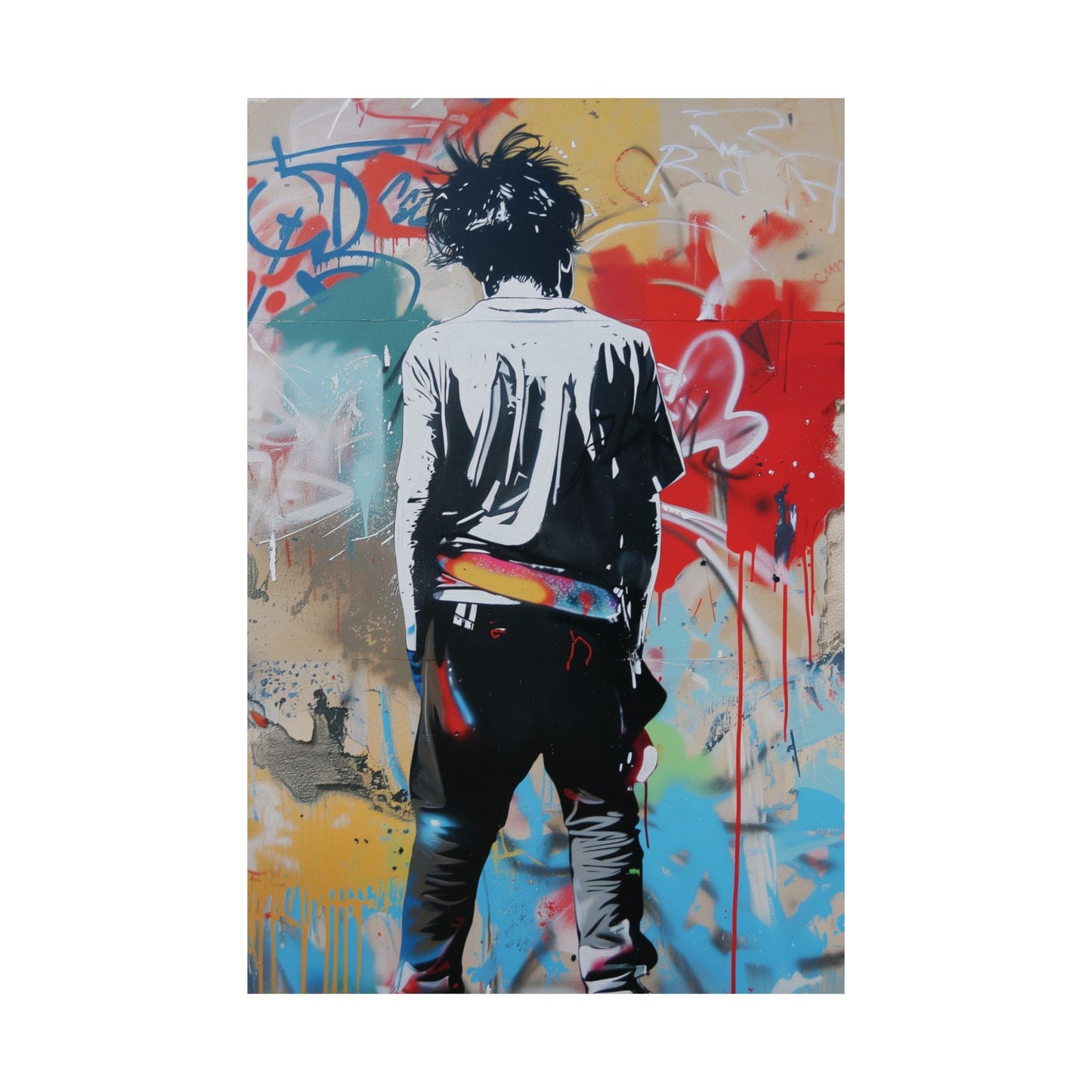 Backstreet Rebel Printed Poster