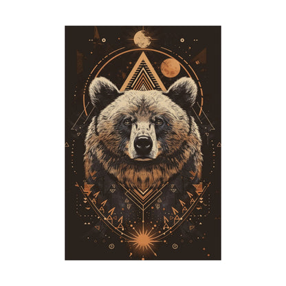 Celestial Bear Poster