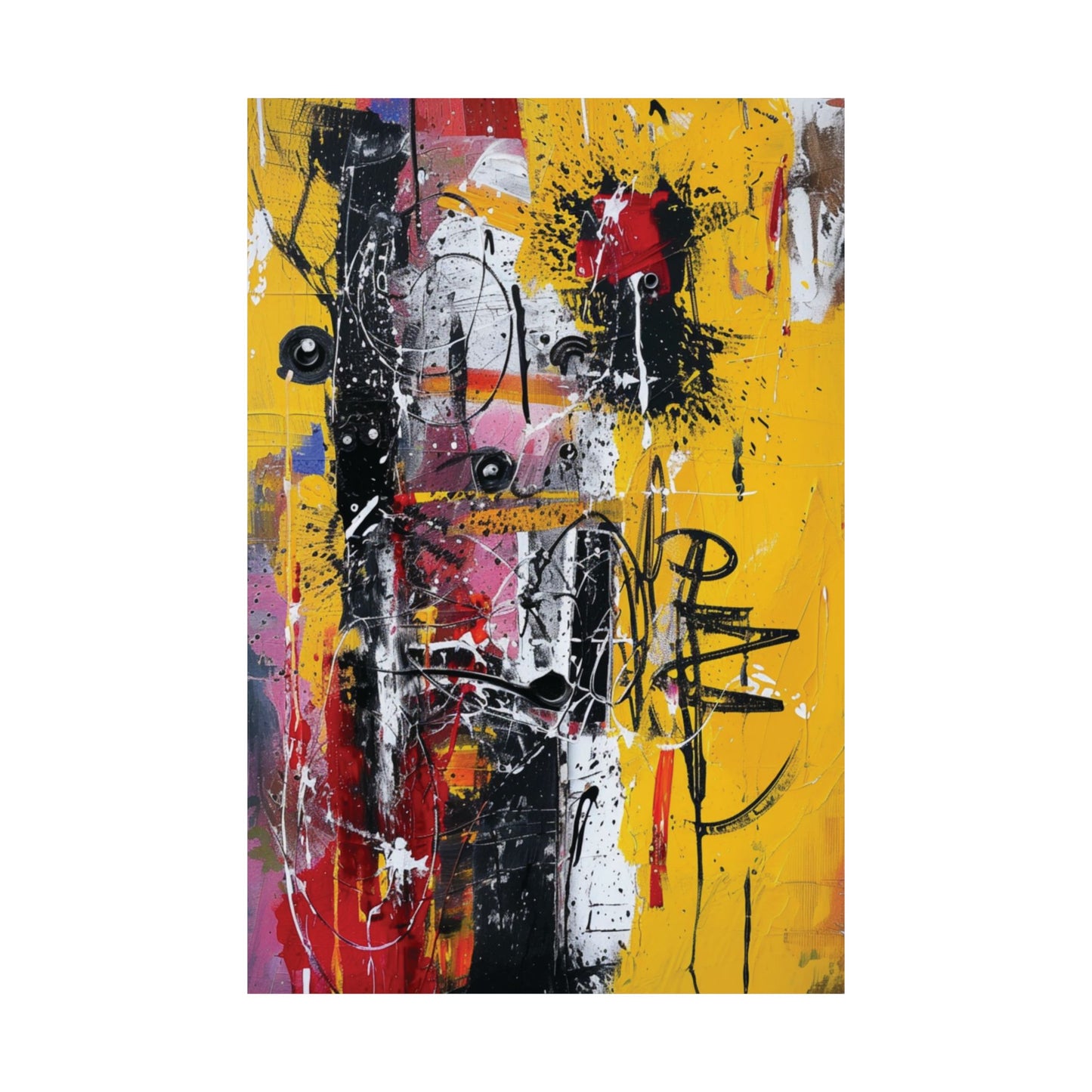 Urban Chaos Printed Poster
