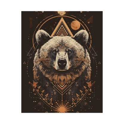Celestial Bear Poster