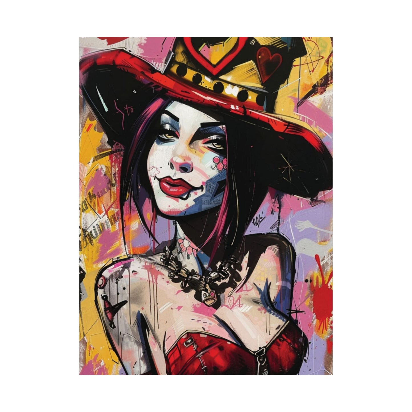 Rebel Queen Printed Poster