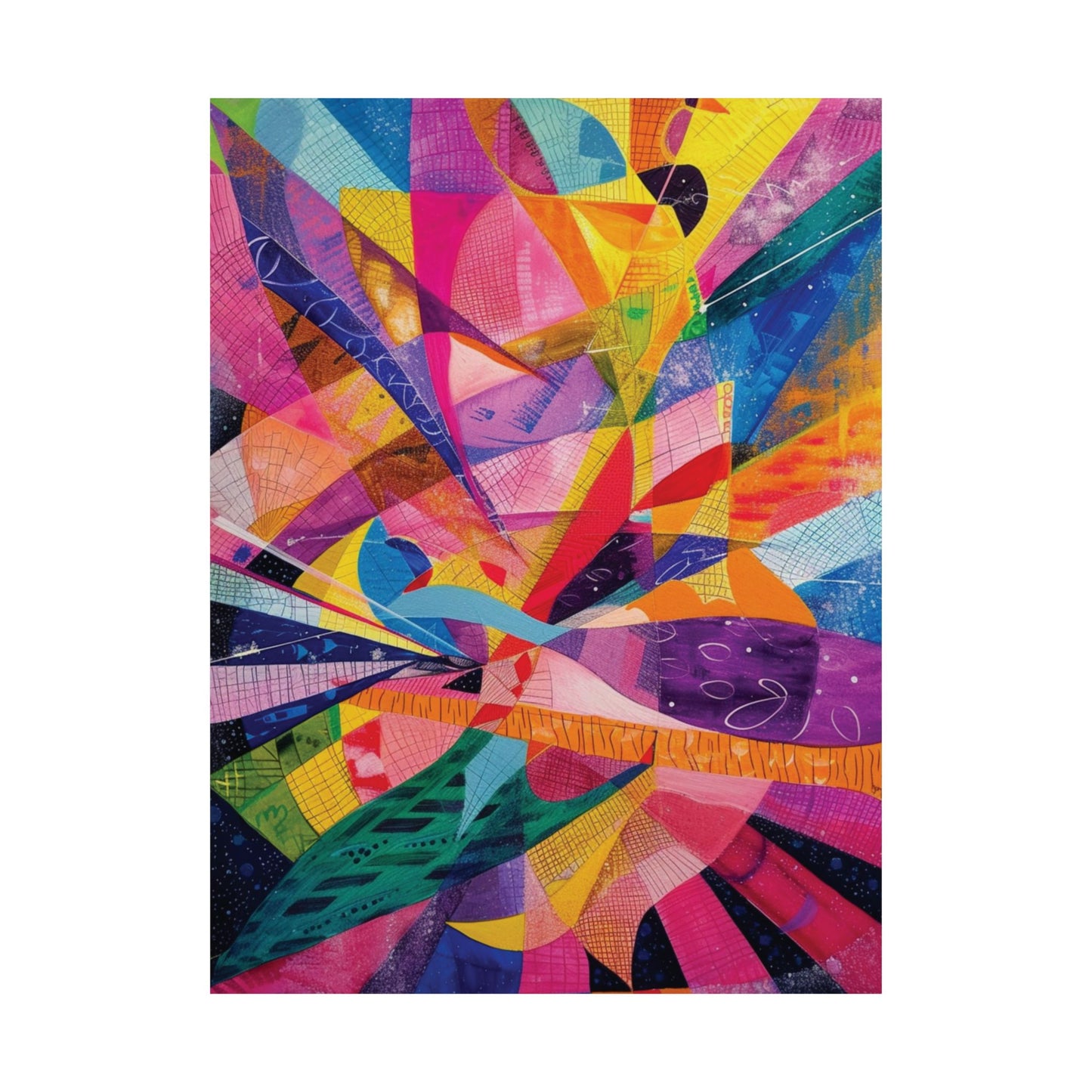 Color Symphony Printed Poster