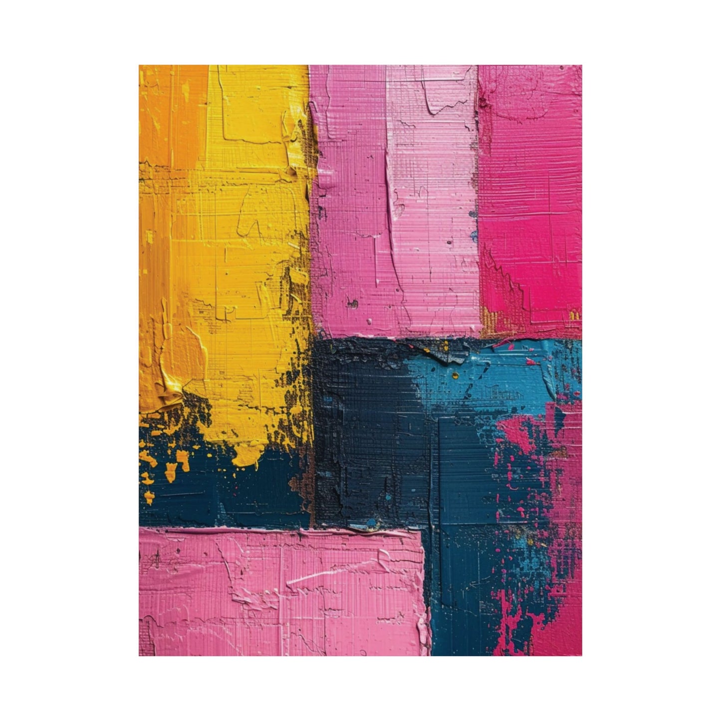 Urban Texture Printed Poster