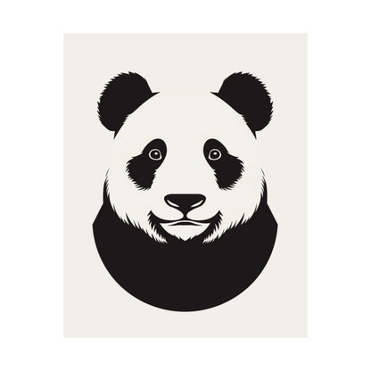 Minimalist Panda Poster