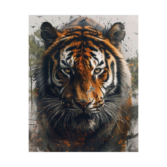 Fierce Majesty Printed Poster
