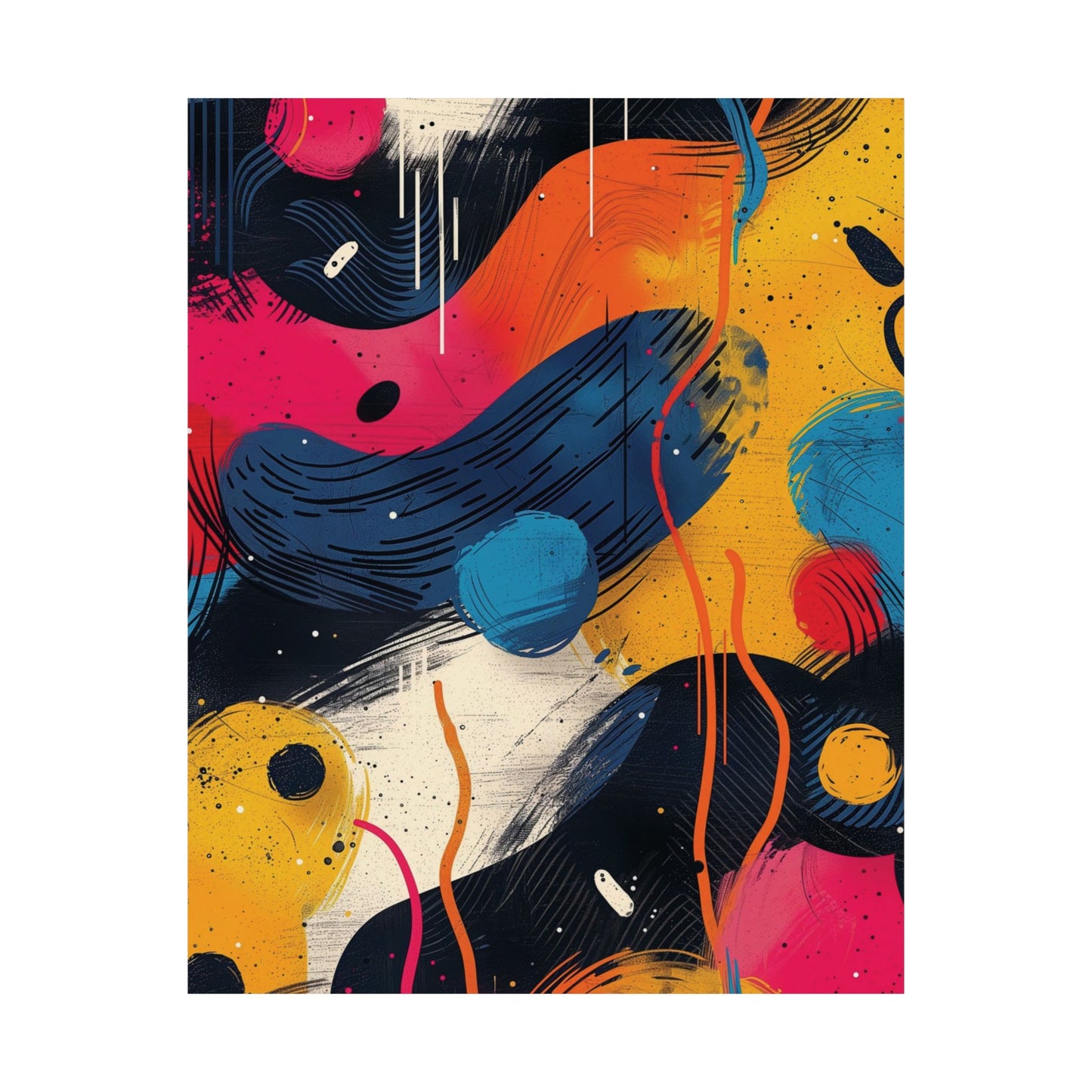 Cosmic Flow Printed Poster
