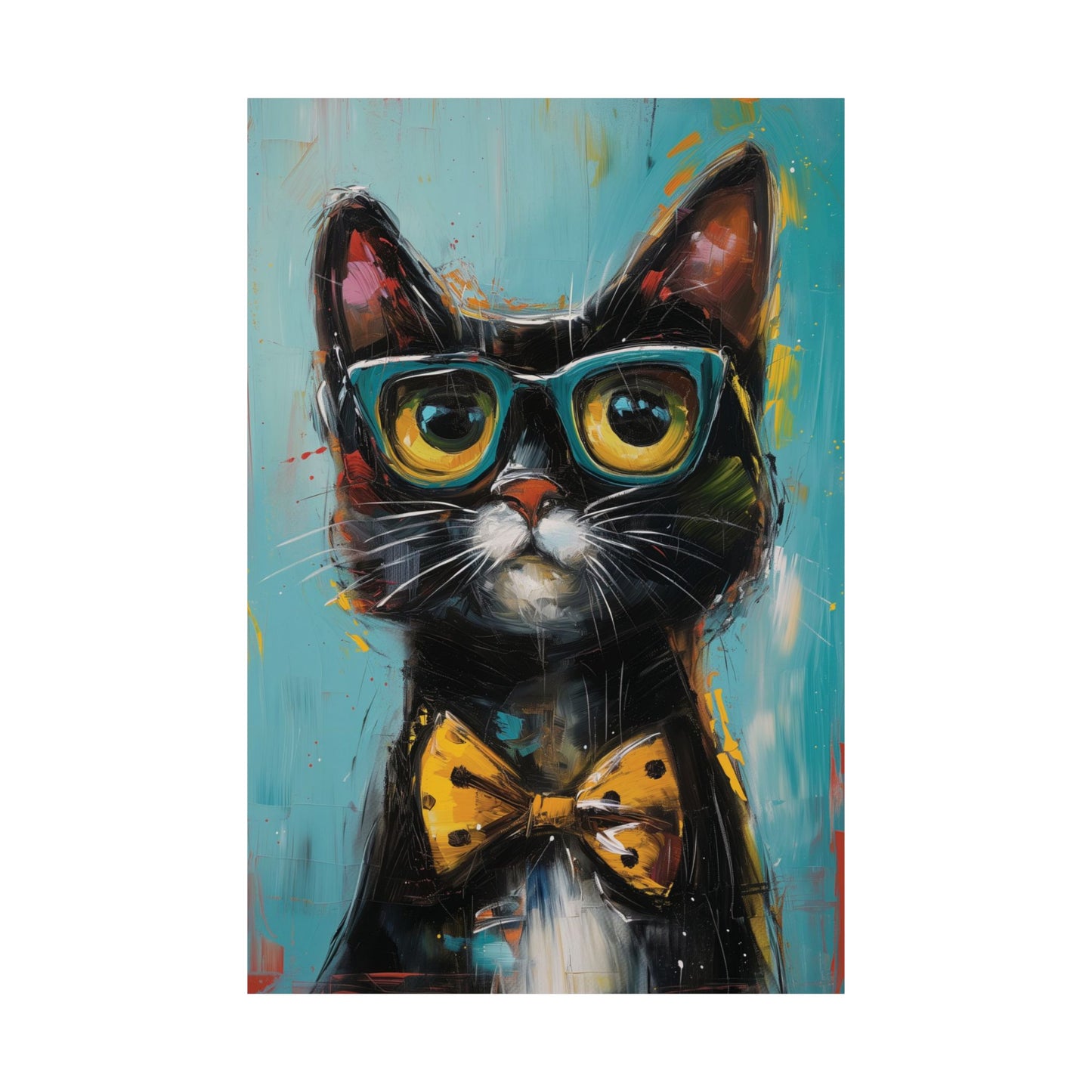 Gentlecat Printed Poster
