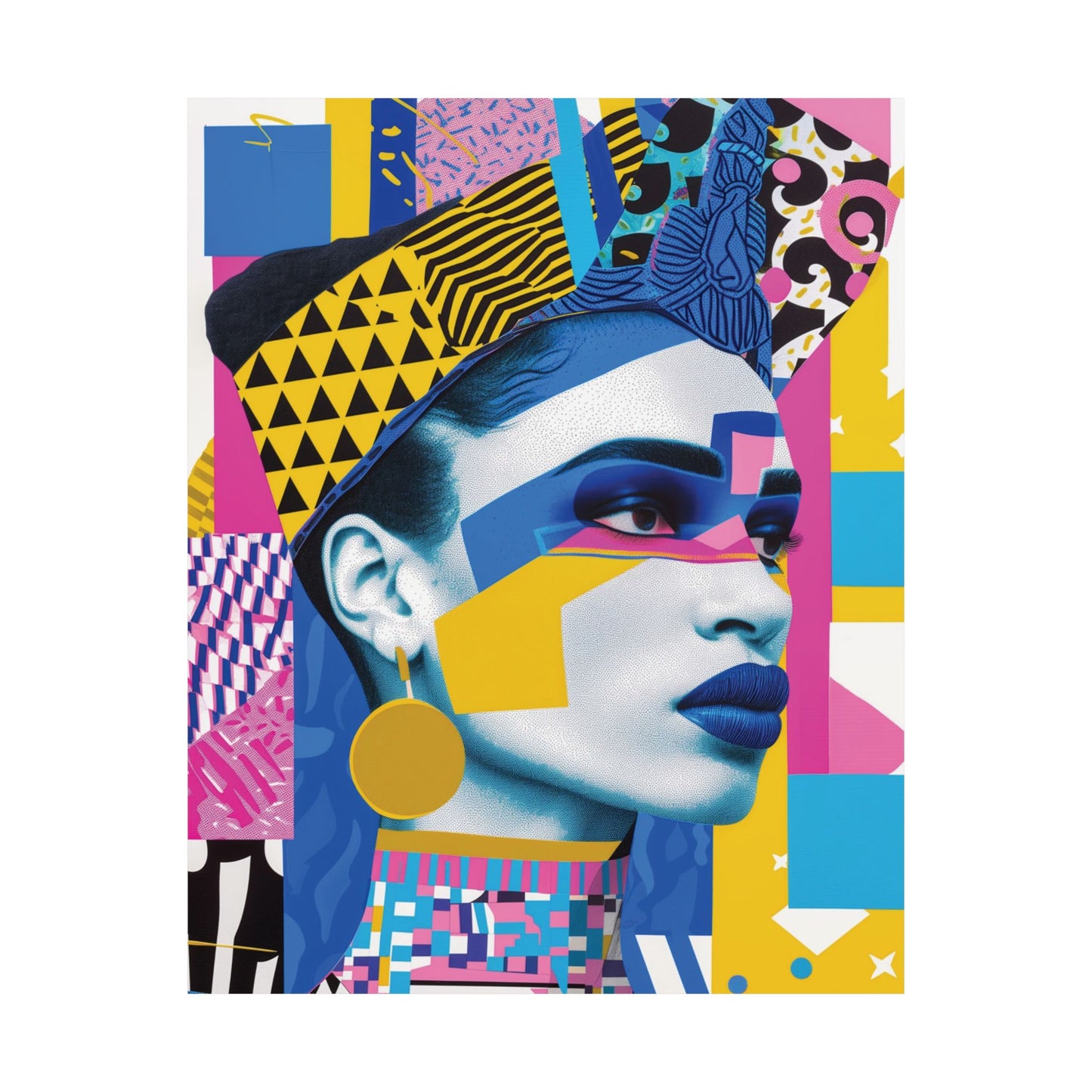 Neo Pop Queen Printed Poster