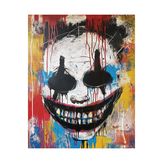 Chaos Smile Printed Poster