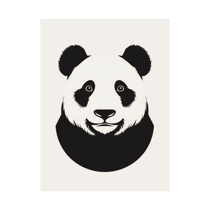 Minimalist Panda Poster