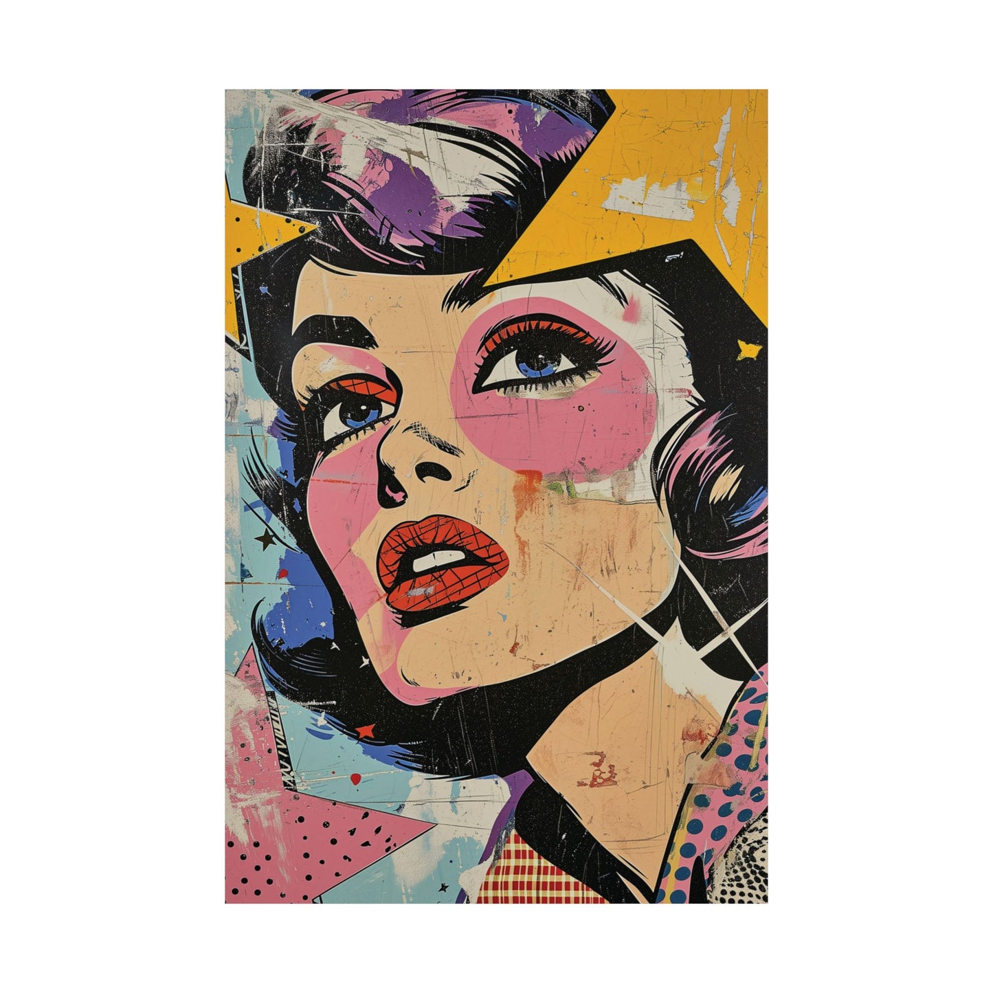 Pop Star Muse Printed Poster