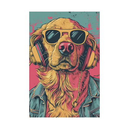 Cool Dog Vibes Poster