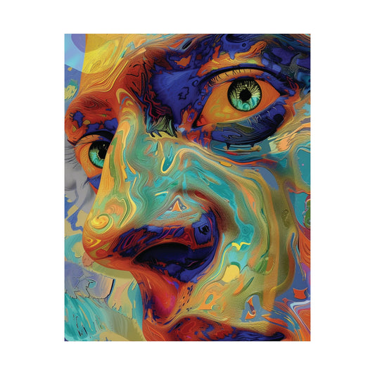 Melted Vision Printed Poster
