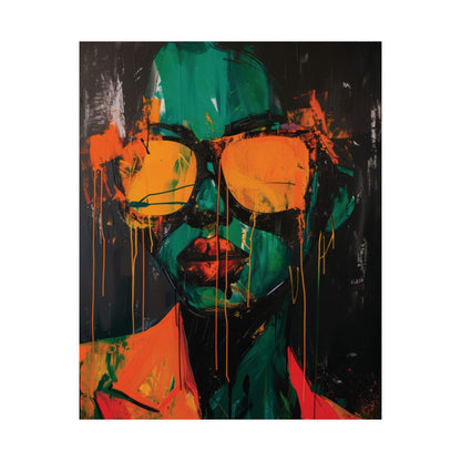 Neon Attitude Poster