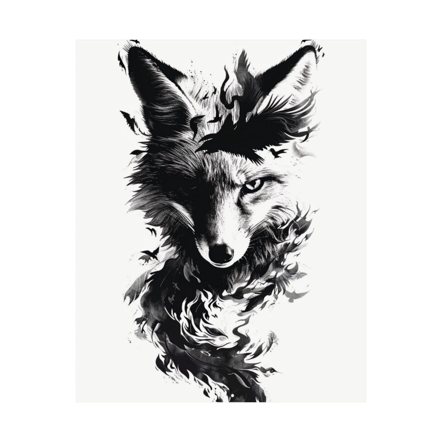 Spirit of the Fox Printed Poster
