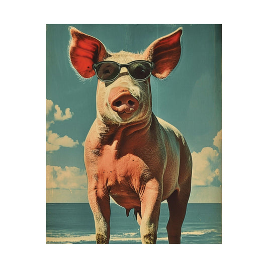 Beach Vibes Printed Poster
