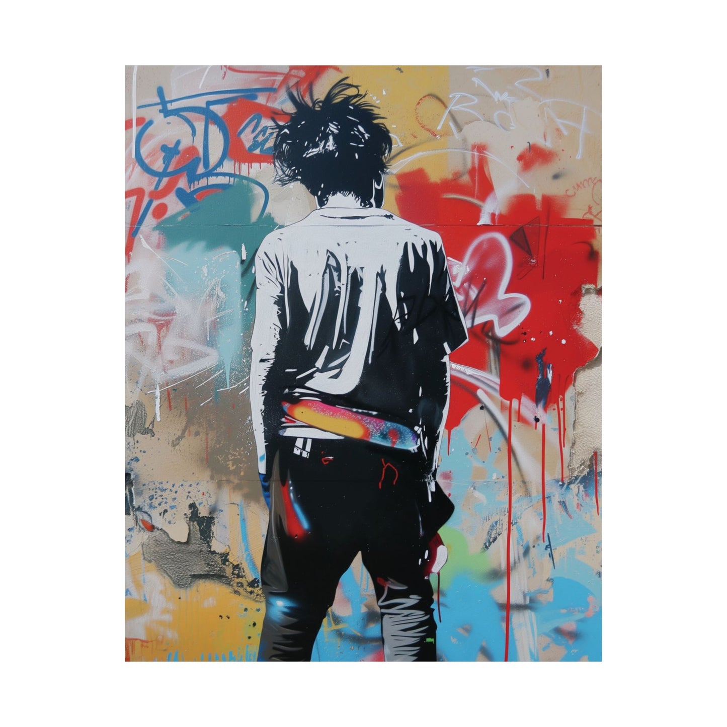 Backstreet Rebel Printed Poster