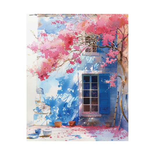 Mediterranean Bloom Printed Poster