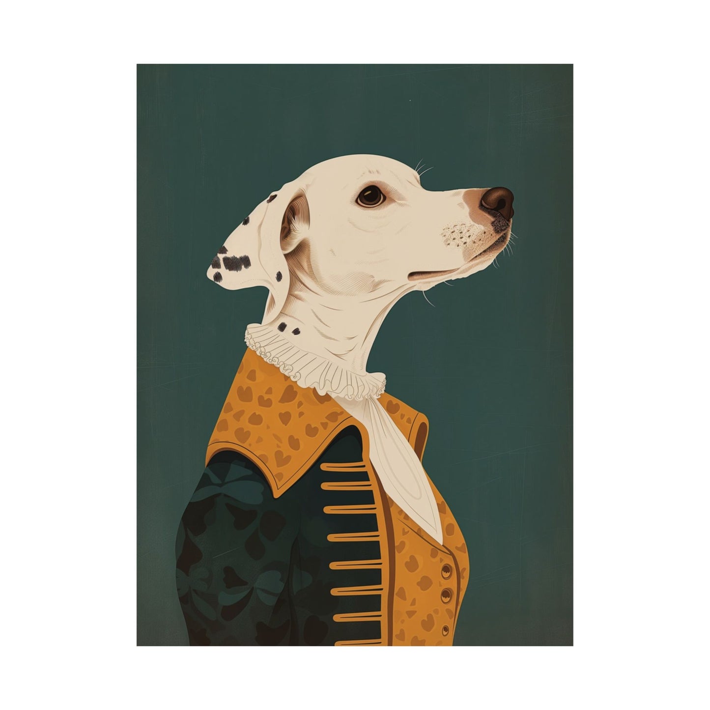 The Regal Dalmatian Printed Poster