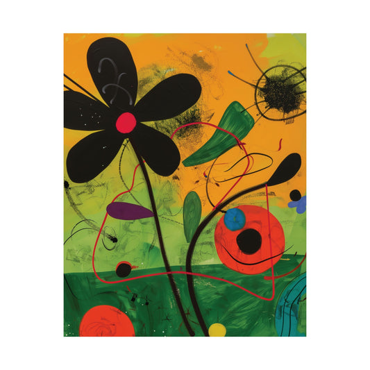 Wild Bloom Printed Poster