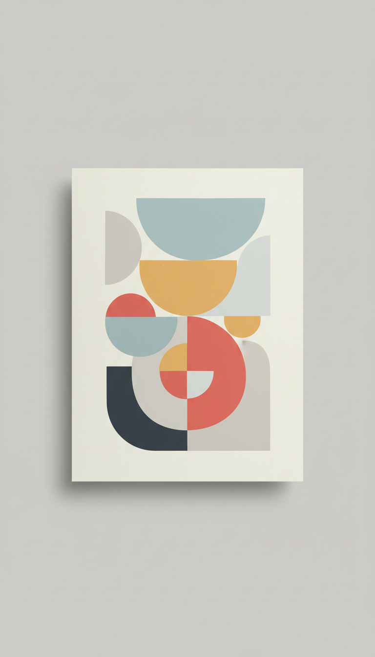 Sunlit Abstraction Matte Art Print