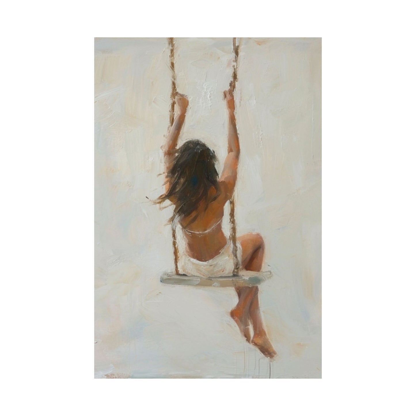 Weightless Moment Printed Poster