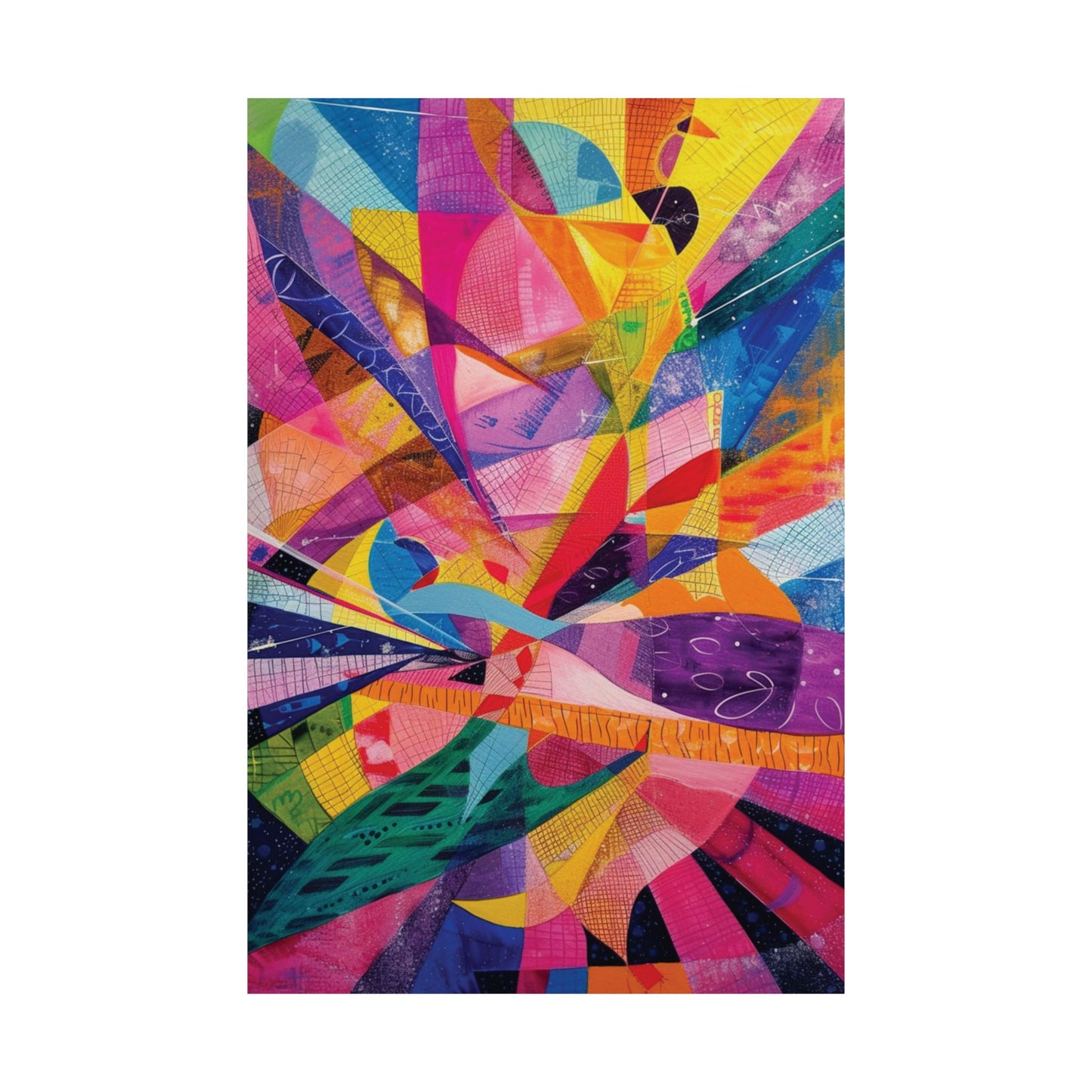 Color Symphony Printed Poster