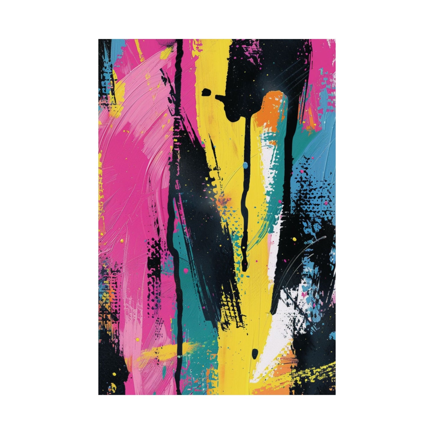 Vivid Flow Printed Poster