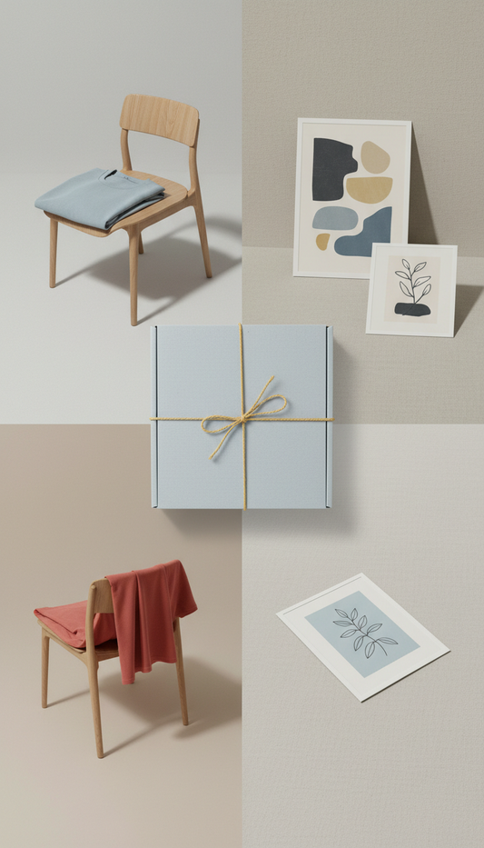 Minimalist Eco Packaging for Art