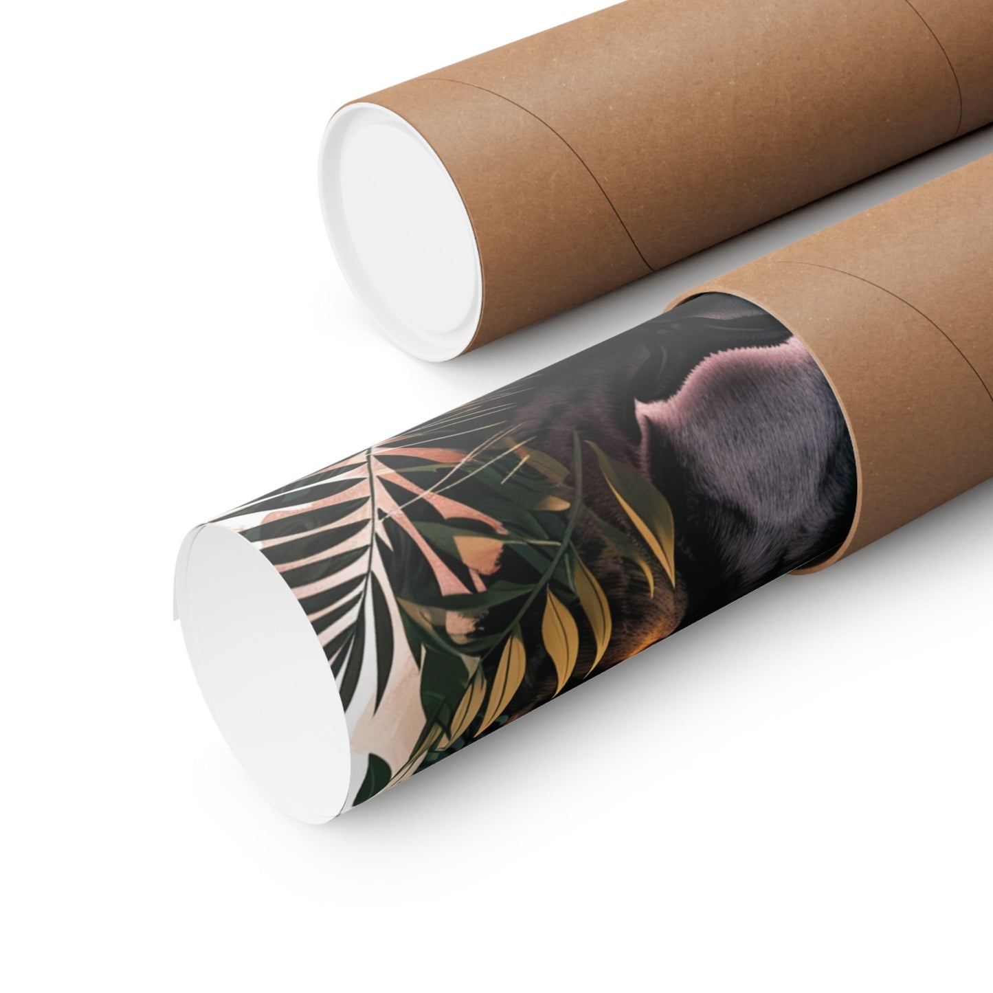 Jungle Panther Printed Poster